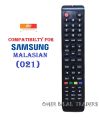 Samsung MALAYSIA LCD & LED TV Remote Control (Model 021). 