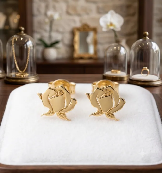 Customized%2024K%20Gold%20Plated%20&%20Silver%20Earrings%20for%20Women%20Gift%20-%20Image%202