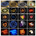 2Pcs Universal Wireless Led Car Door Light Logo Projector Ghost Shadow Lights HD Courtesy Welcome Lamp Auto Interior Accessories-B. 