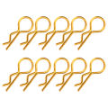 10Pcs RC Car Shell Clip R‑Shape Body Clips Pin For 1/5 1/6 1/8 1/10 Part. 
