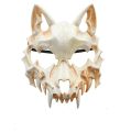 Were Wolf Masquerade Animal 3D Skull Bone Skeleton Luminous Glow in Dark Werewolf Half Face Mask Scary Cosplay Costume Halloween Carnival Party Props Christmas Festival Fashion Horror Show Men Women Ladies Adults. 