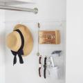 Adjustable Metal Rod,Multi Purpose Extendable Telescopic Poles for Closet Kitchen Bathroom,No Drilling Hanging Rods,1 Pack. 