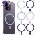 For IPhone Series Mobile Phone Back Mounted Wireless Charging Magnet Ring High Quality Durability Ultra-thin Smartphone Bracket Metal Rings. 