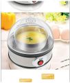Electric Egg Boiler Steamer Multifunctional 7 Eggs Capacity Breakfast Egg Cooker, Poacher Corn Milk Heating Steamed Kitchen Cooking Machine Includes Poaching Trays, Automatic Shut-Off Function Featured For Hard Boiled Eggs Steamed Vegetables, Kitchen Cook. 