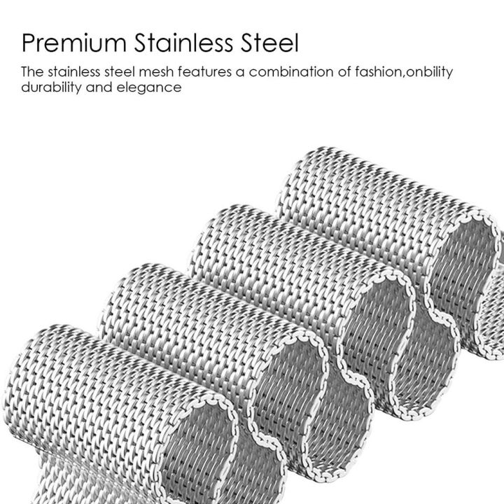 Stainless%20Steel%20Magnetic%20Loop%20Watch%20Band%20For%20FITBIT%20Versa%203%20and%20FITBIT%20Sense%20Smart%20Watch%20FITBIT%20Watch%20Band%20-%20Image%207