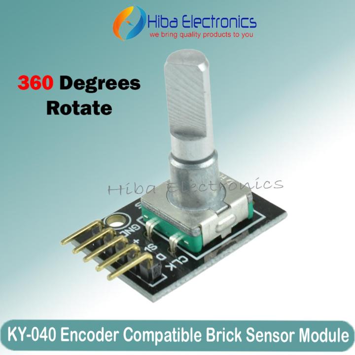 KY-040 360 Degrees Rotary Encoder Compatible Brick Sensor Module For Arduino Module Switch Development Board