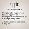 Toppik Hair Holding Spray 118ml Hair Fiber Lock STRONG Hold Spray for Holding Fibers in Place. Compatible/Replacement For Fiber Hold Spray From Caboki, Xfusion, Febron, Bosley, Nanogen, King Caboki. 