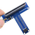 micro:bit Extension Board T Type GPIO Board with 5V and 3.3V Output for micro:bit STEM Programming. 