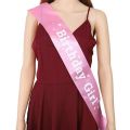 "Birthday Girl" Sash In Pink Color - Best For Girl's Birthday Party Wears. 