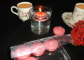 Pack of 6 - Floating Candles by RSLN Studio - Tealight candles Water candles Scented candles Decorative candles. 