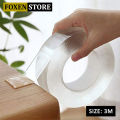 Nano tape Double Sided Washable Adhesive Tape Reusable and Washable Adhesive Silicone Nano Tape with Multi-Functional Anti-Slip. 