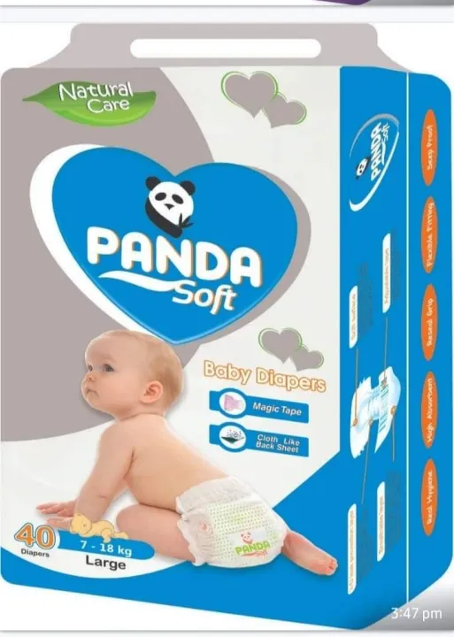 Panda%20Soft%20Baby%20Diapers%20,%20Baby%20Pampers%20,%20Sensitive%20&%20Disposable%20Diapers%20,%20Overnight%20Protection%20for%20Toddlers%20,%20Gentle%20Care%20for%20Delicate%20Skin%20-%20Image%202