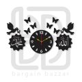 BB Bargain Bazzar Wooden Wall Clock-3D Watch DIY Design Decoration Birds Numeral Quartz For Home Decor Living Room And Offices And For Gifts. 