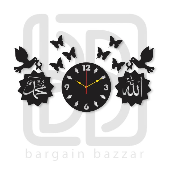 BB%20Bargain%20Bazzar%20Wooden%20Wall%20Clock-3D%20Watch%20DIY%20Design%20Decoration%20Birds%20Numeral%20Quartz%20For%20Home%20Decor%20Living%20Room%20And%20Offices%20And%20For%20Gifts%20-%20Image%205