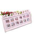 12 Months Baby " MY FIRST YEAR " Frame Pictures | Baby Photo Frame | SJR Collections. 