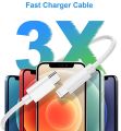 USB-C to 8-Pin Connector Cable 2-Meter | USB-C PD Cable | Compatible iPhone Lightning Cable |Fast Charging Cable for iPhone | Type C Cable | Compatible iPhone Cable | Type C to Lightning Cable Compatible for iPhone 8/ X/ 11/ 12/ 13/ 14/ Plus/Pro/ Max/iPad. 