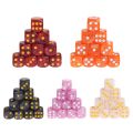 10pcs/Set Acrylic Polyhedral Dice For TRPG Board Game Au20 19 Dropship. 