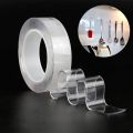 Nano Tape 3 meter Double Sided Tape Transparent Traceless Waterproof Silicon Ashesive Tape. 
