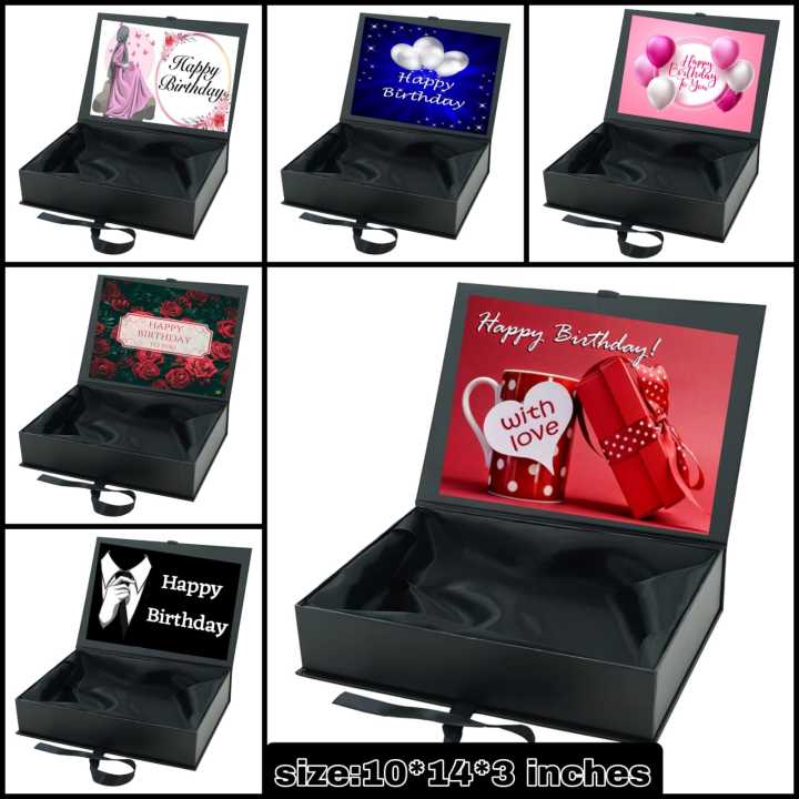 empty gift box for birthday gift packing gift box for girls and boys