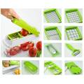 12 PCS Nicer Dicer Cutter Vegetable Chopper Vegetable Cutter Machine Speedy Salad Salad Slicer Cutter Vegetable Salad Cutter Fruit Peeler  Graters Peelers Slicers Kitchen Gadget. 