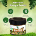 Organic Bhringraj Powder for Hair growth | Bhangra Boti 100% Pure | Bhringraj Leaf powder. 