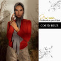 Modern Modest Premium Luxury Georgette Chiffon Hijab Set for Women - 72L x 28W Inches. 