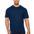 Plain T Shirts for Men Short Sleeves Tees for Casual Wear in Black and Blue. 
