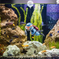 Fish Tank Diver Pollution-free Decorative Lightweight Floating Frogman Aquarium Ornaments Household Supplies. 