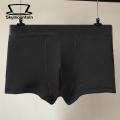 Elastic Waist Men Boxers Cozy Hygienic Men's Winter Underwear Plush Waistband Soft Warm U Convex Boxers Ideal for Southeast Asian Buyers Men Boxer Briefs. 