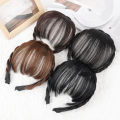 【ETOP】Wig Bangs Hair Hoop Braid Headband Instant Hair Bangs Twist Braid. 