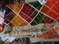 Multicolor Gota Work Dupatta Check Pattern gota work dupattas for Mehndi. 