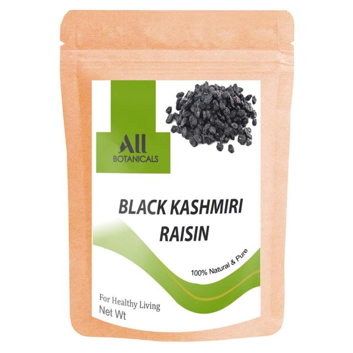Organic Black Raisin Kali Kishmish Dry Grape Kismis Fruit 100gm