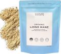 Truly Eco Friendly USDA Organic Lions Mane Mushroom Powder - 100 Servings - Log Grown 100% Fruit Body, Vegan, Memory, Focus, Cognition, Mental Clarity, Nerve Health, 200g. 
