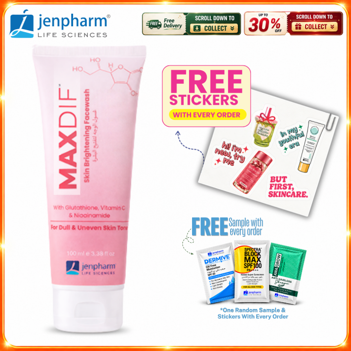 Jenpharm - Maxdif Face Wash 100ml