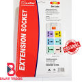Electric Extension Lead High Quality Original 6 Ports Leo Star Model LS-406 - 3 meter cable Extension Board Multi purpose. 