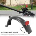 Electric Scooter Kite Scooter Rear Mudguard with Rear Light for Upgraded M365 Pro Pro 2 1S. 