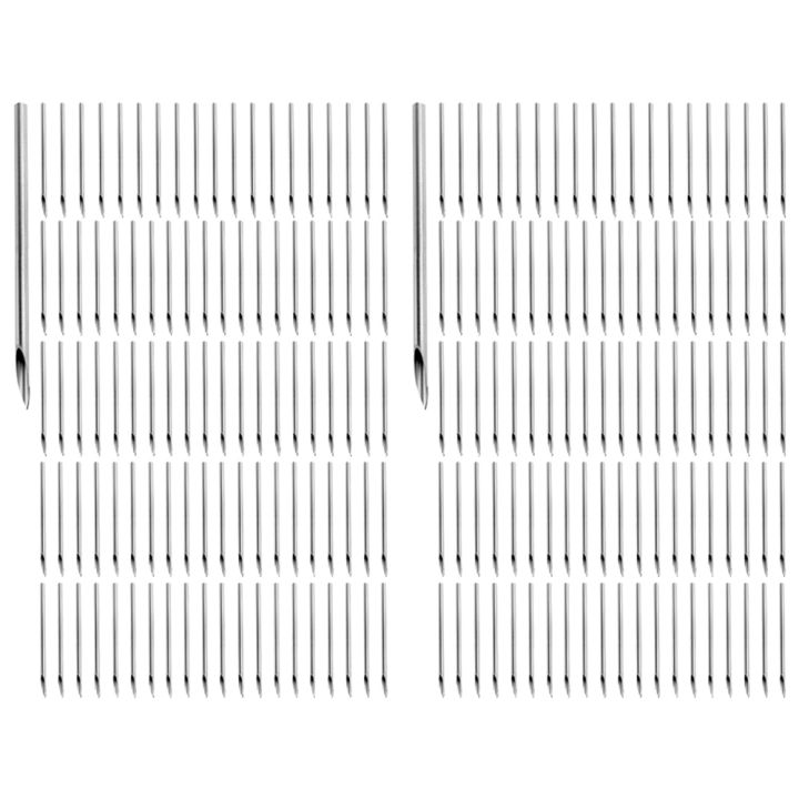 200PCS Sterile Body Piercing Needles 16G 16 Gauge Navel Ear Nose