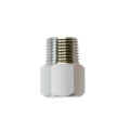 G1/2 to G3/8, 9/16-24 UNEF, 1/2 NPT Reducer Pipe Fittings Brass or Stainless Steel Threaded Water Hose Adapter Male Female. 