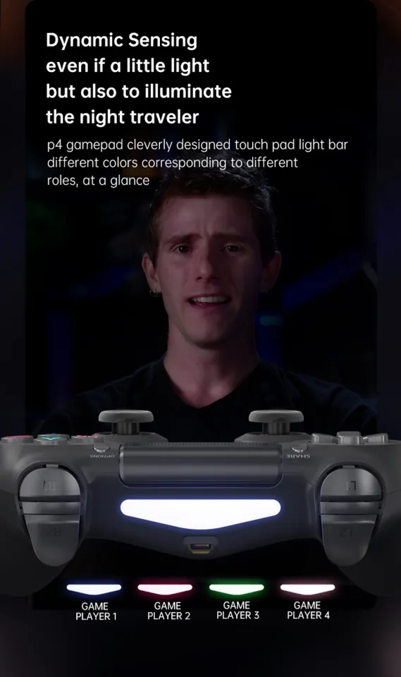 Light Up Best Ps4 Remote Premium】 DualShock Wireless PS4