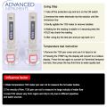 2 in 1 Water Quality Analyzer Monitor TDS TEMP Meter Tester Thermometer Tester Filter Pen, Accuracy Testing Water Quality for Drinking Water Purity Test, Swimming Pools, Aquariums, RO System Etc.. 
