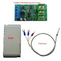 DC 8-25V PT100 Platinum Thermal Resistance to Temperature Converter RS485 Modbus RTU RTD Sensor Module Kit PTA9B01. 