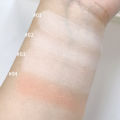 Matte White Highlight Eyeshadow Makeup Palette Face Matte Highlighter Natural Brighten Powder 3D Cosmetic. 