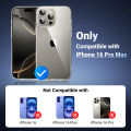 UGREEN Crystal Clear Original Series Phone Case for iPhone 16 for iPhone 16 Pro Max for iPhone 16 Pro for iPhone 16 Plus. 