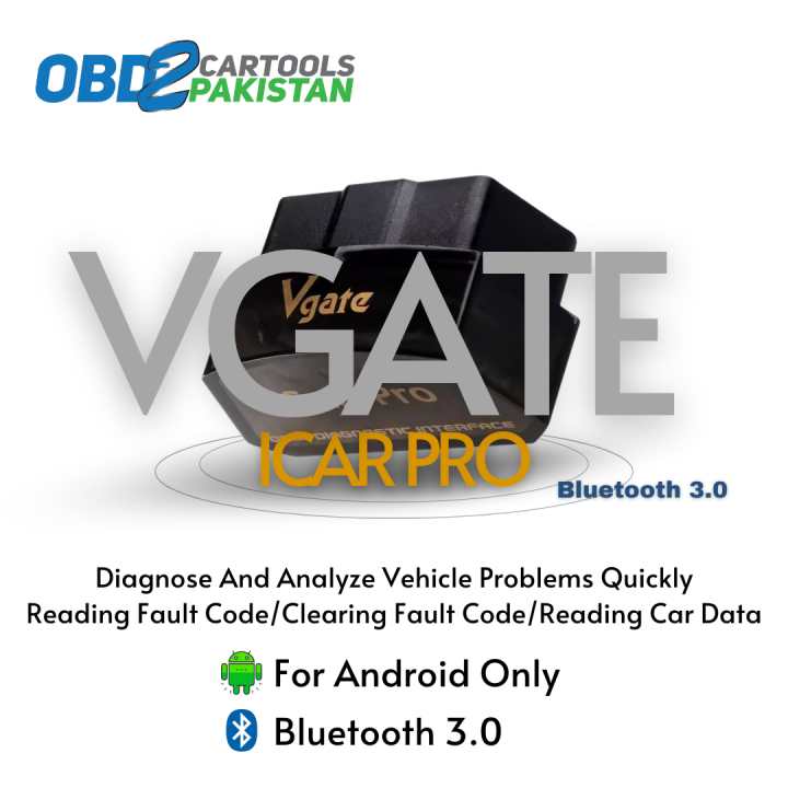 Vgate Icar Pro Bluetooth 3.0 car diagnostic scanner android OBD2 OBDII Detector