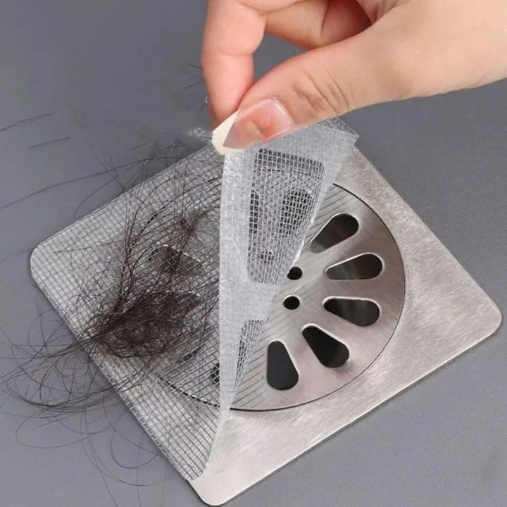Disposable%20Shower%20Drain%20Hair%20Catcher%20Mesh%20Shower%20Drain%20Covers%20Floor%20Sink%20Strainer%20Filter%20Hair%20Stopper%20For%20Bathroom%20Kitchen%2010PCs%20-%20Image%203