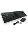 D-e-l-l- KB216 and MS116 USB Wired Keyboard and Mouse Combo Best Typing Keyboard Slim Design for home and Office Use.(Refurbished). 