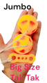 Big Tak Tak Ball Clackers, Jumbo Size Ball Game For Kids.. 