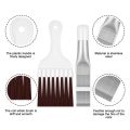 3 Pieces Air Conditioner Condenser Fin Comb, Fin Cleaning Brush Air Conditioner Fin Cleaner Refrigerator Coil Cleaning Whisk Brush Metal Fin Eator Radiator Repair Tool. 