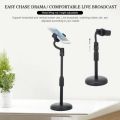 MOBILE STAND SMARTPHONE ROUND BASE L8 RETRACTABLE MULTIFACTIONAL MOBILE HOLDER STAND. 
