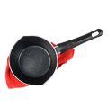 SK 20 cm Marble Coated Double Spout Milk Pan. 